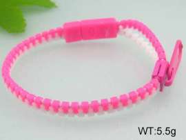 Plastic Zipper Bracelet
