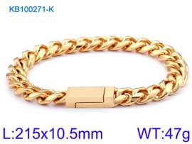 Stainless Steel Gold-plating Bracelet