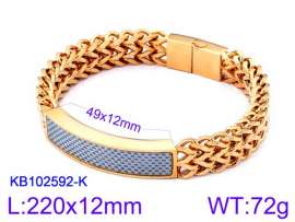 Stainless Steel Gold-plating Bracelet