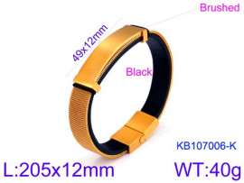 Stainless Steel Gold-plating Bracelet