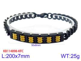 Stainless Steel Gold-plating Bracelet