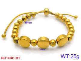 Stainless Steel Gold-plating Bracelet