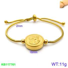 Stainless Steel Gold-plating Bracelet