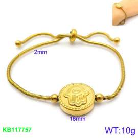 Stainless Steel Gold-plating Bracelet