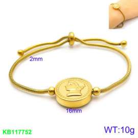 Stainless Steel Gold-plating Bracelet