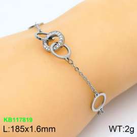 Stainless Steel Stone Bracelet