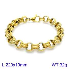 Stainless Steel Gold-plating Bracelet