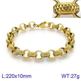 Stainless Steel Gold-plating Bracelet