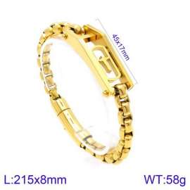 Stainless Steel Gold-plating Bracelet