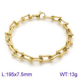 Stainless Steel Gold-plating Bracelet