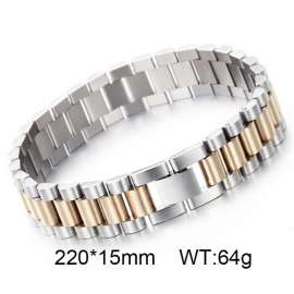 Gold Classic Foreign Trade Stainless Steel Adjustable Strap Bracelet
