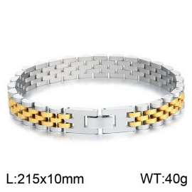10mm Stainless Steel Watch Chain Bracelet For Men Punk Male Glamour Jewelry Gift